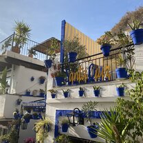 Near the hike to the castle